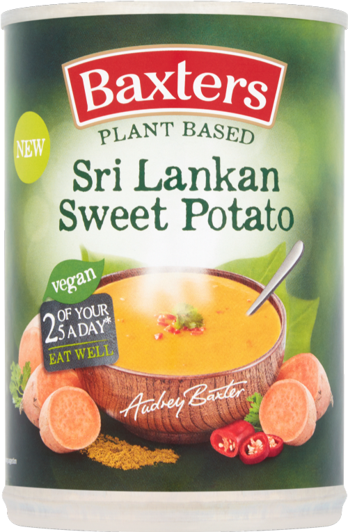 BAXTERS Plant Based Sri Lankan Sweet Potato Soup 380g
