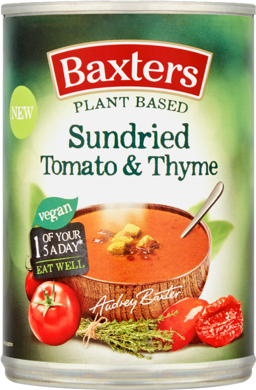 BAXTERS Plant Based Sundried Tomato & Thyme Soup 380g