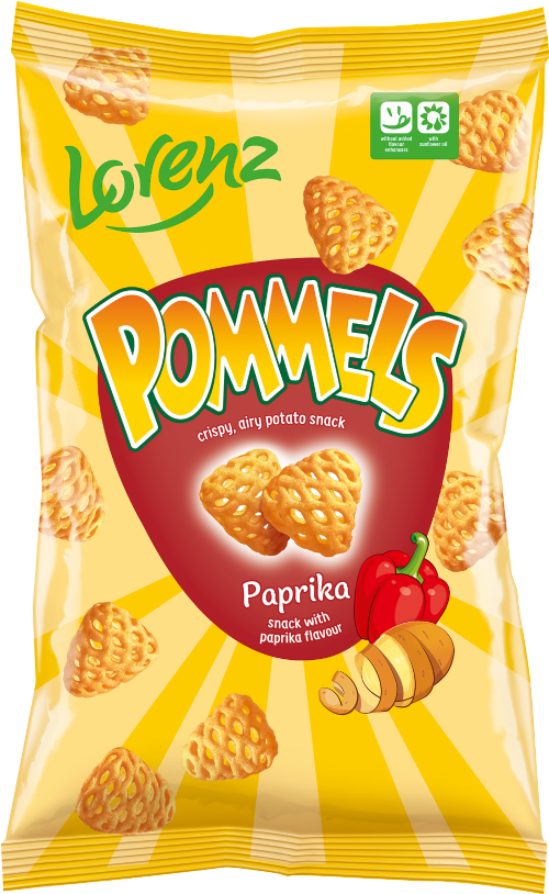 LORENZ Pommels Potato Snack - Paprika 75g
