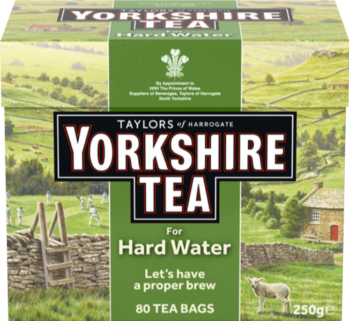TAYLORS Yorkshire Tea for Hard Water - Teabags 80's