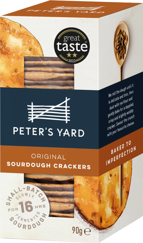 PETER'S YARD Original Sourdough Crackers 90g