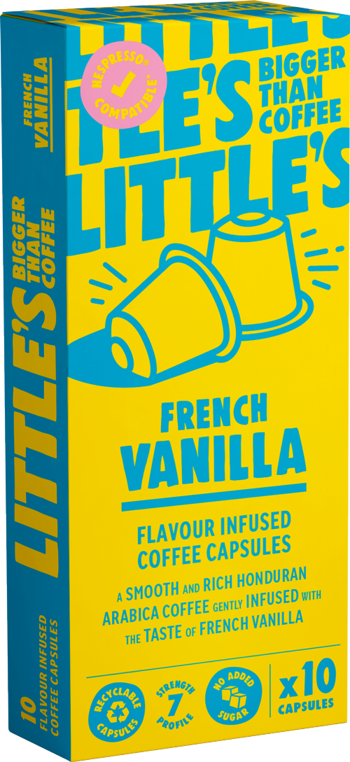 LITTLE'S French Vanilla Nespresso Compatible Capsules10x5.5g
