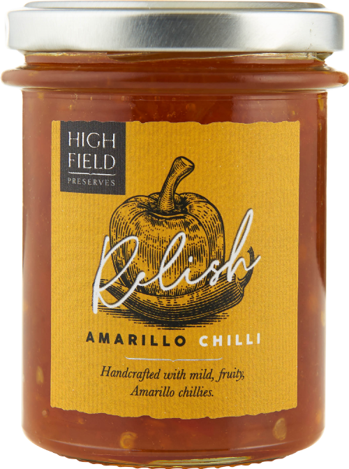 HIGHFIELD PRESERVES Amarillo Chilli Relish 210g