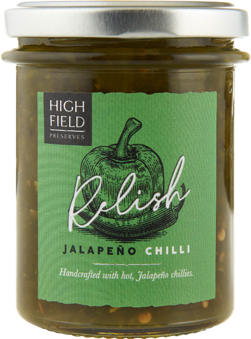 HIGHFIELD PRESERVES Jalapeno Chilli Relish 210g
