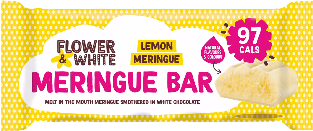 FLOWER & WHITE Meringue Bar - Lemon Meringue 20g