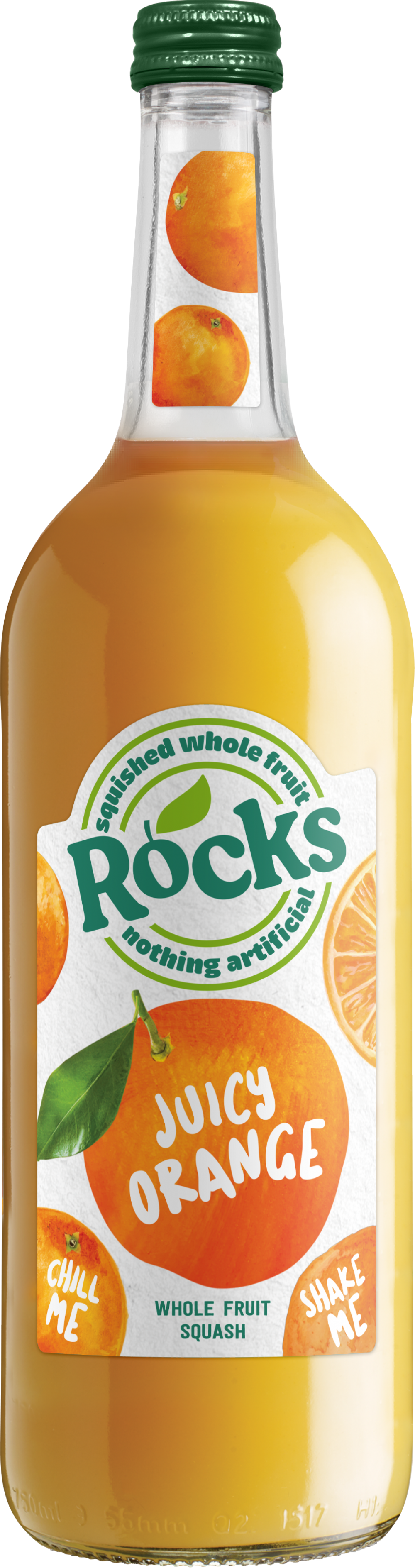 Rocks Fruit Squash - Juicy Orange 740ml