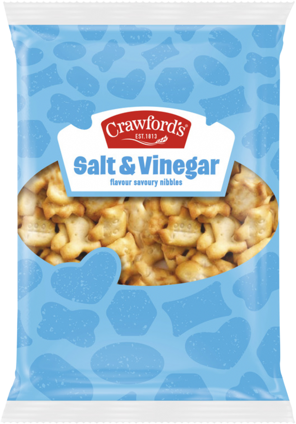 Holleys Fine Foods CRAWFORD'S Salt & Vinegar Flavour Savouries 200g