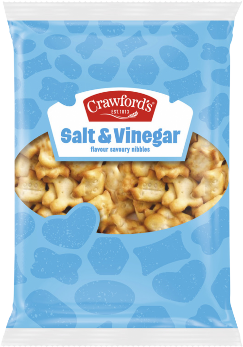 CRAWFORD'S Salt & Vinegar Flavour Savouries 200g