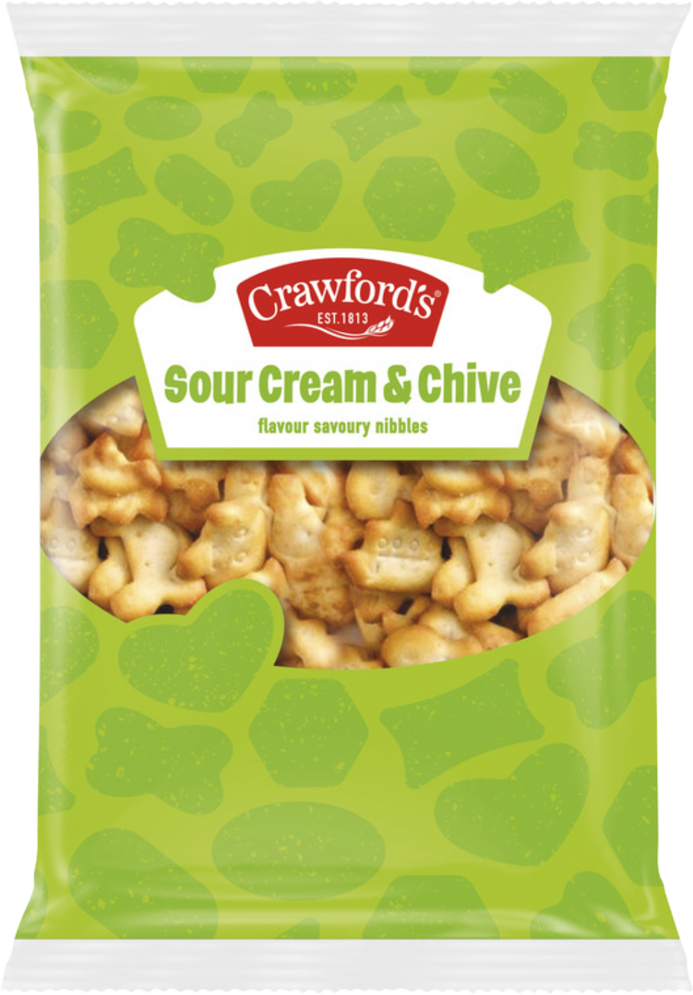 Holleys Fine Foods CRAWFORD'S Sour Cream & Chive Flavour Savouries 200g