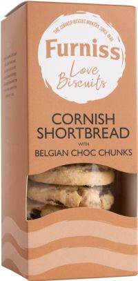 FURNISS Cornish Shortbread with Belgian Choc Chunks 200g