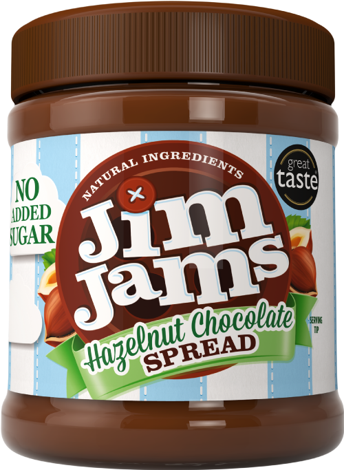 JIM JAMS Hazelnut Chocolate Spread 350g
