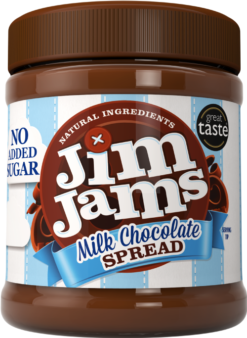 JIM JAMS Milk Chocolate Spread 350g