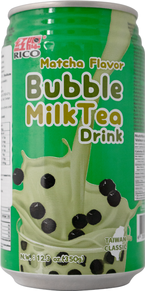 RICO Matcha Bubble Milk Tea Drink 350g