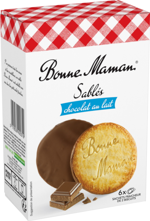 BONNE MAMAN Milk Chocolate Sables 160g