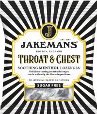 JAKEMANS Throat & Chest Lozenges - Sugar Free 50g
