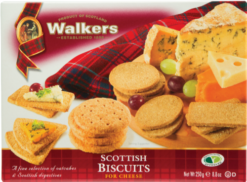 WALKERS Scottish Biscuits for Cheese 250g