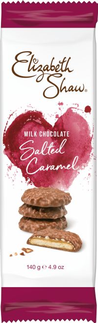 ELIZABETH SHAW Milk Chocolate Salted Caramel Biscuits 140g