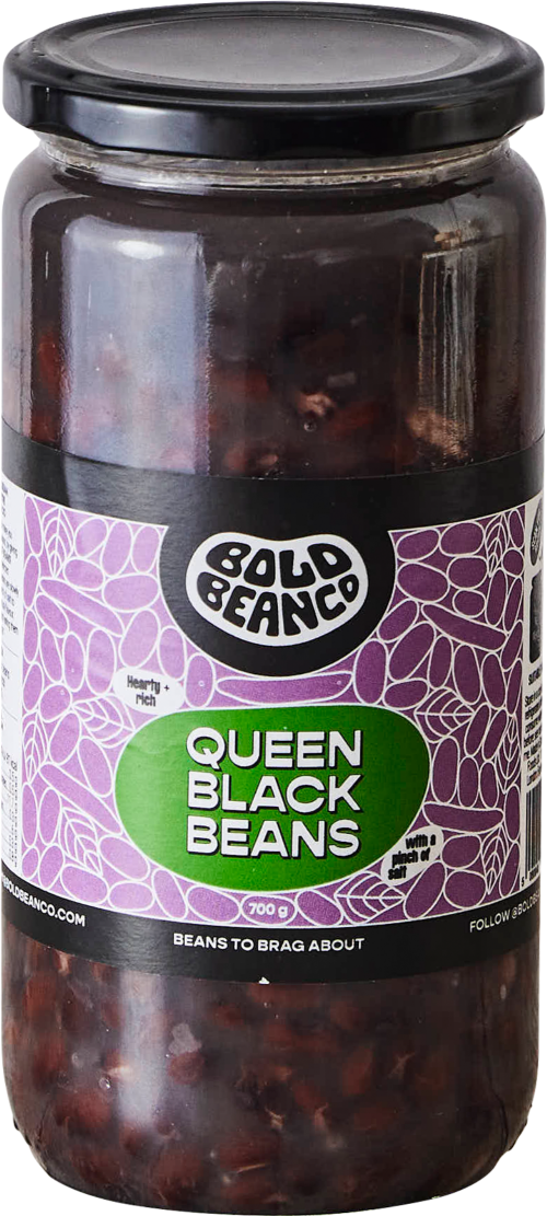 BOLD BEAN CO. Queen Black Beans 700g