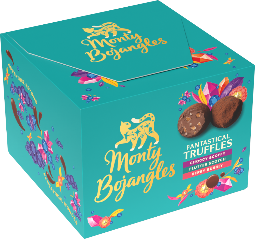 Holleys Fine Foods MONTY BOJANGLES Taste Adventures Cocoa Dusted