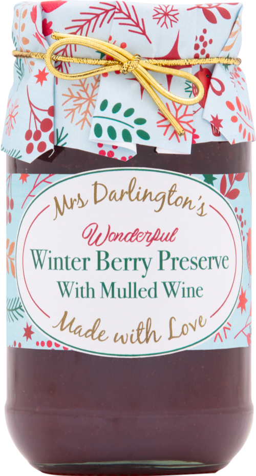 DARLINGTON'S Winter Berry Preserve with Mulled Wine 340g