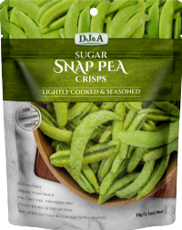 DJ&A Sugar Snap Pea Crisps 30g