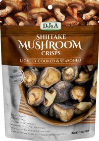 DJ&A Shiitake Mushroom Crisps 30g