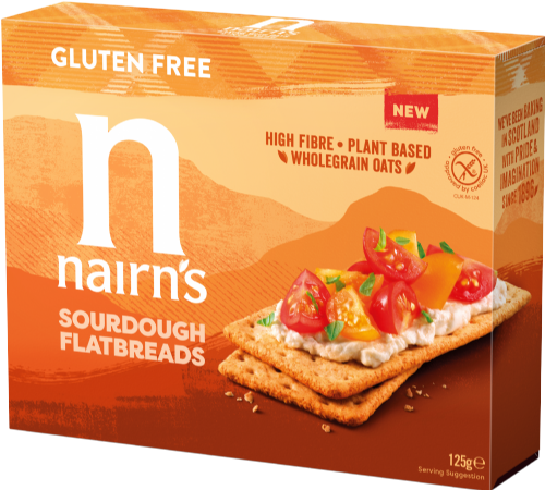NAIRN'S Gluten Free Sourdough Flatbreads 125g
