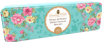 GRANDMA WILD'S All Butter Salted Caramel Biscuits – Victorian Floral Tin 150g