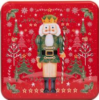 FARMHOUSE BISCUITS Assorted Biscuits in Embossed Nutcracker Tin 400g
