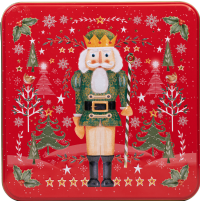 FARMHOUSE BISCUITS Assorted Biscuits in Embossed Nutcracker Tin 400g