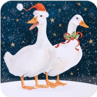 FARMHOUSE BISCUITS Assorted Biscuits in Embossed Geese Tin 400g