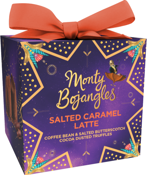 MONTY BOJANGLES Salted Caramel Latte Truffles Gift 100g