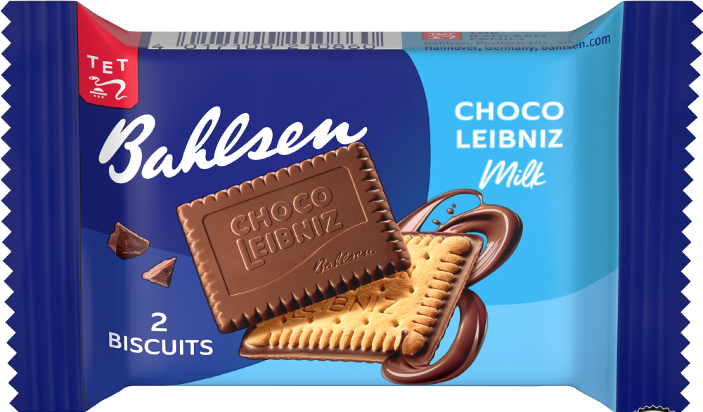Bahlsen Choco Leibniz Milk - 2 Pack 27.5g