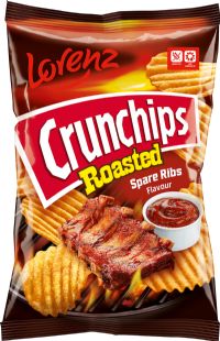 LORENZ Crunchips Roasted - Spare Ribs 120g