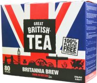 GREAT BRITISH TEA Britannia Brew 80 Teabags 250g