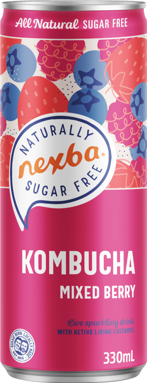 NEXBA Kombucha - Mixed Berry 330ml