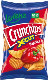 LORENZ Crunchips X-Cut - Paprika 130g