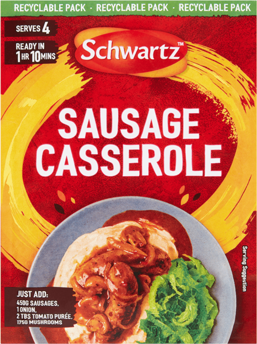 SCHWARTZ Sausage Casserole Recipe Mix 35g