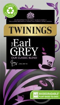 TWININGS 40 Earl Grey Teabags 100g