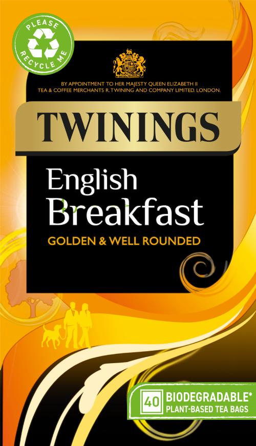 TWININGS English Breakfast Teabags 40's
