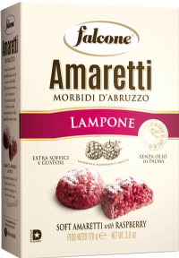 FALCONE Italian Soft Amaretti with Raspberry 170g