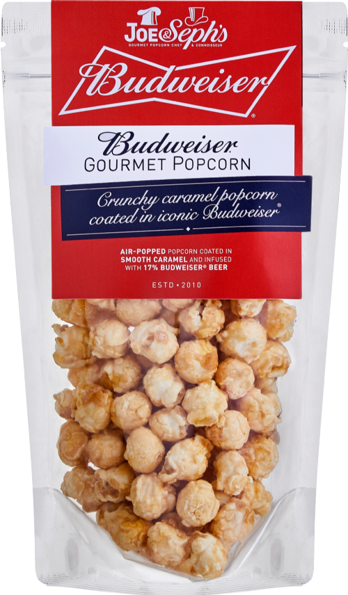 JOE & SEPH'S Budweiser Gourmet Popcorn 75g