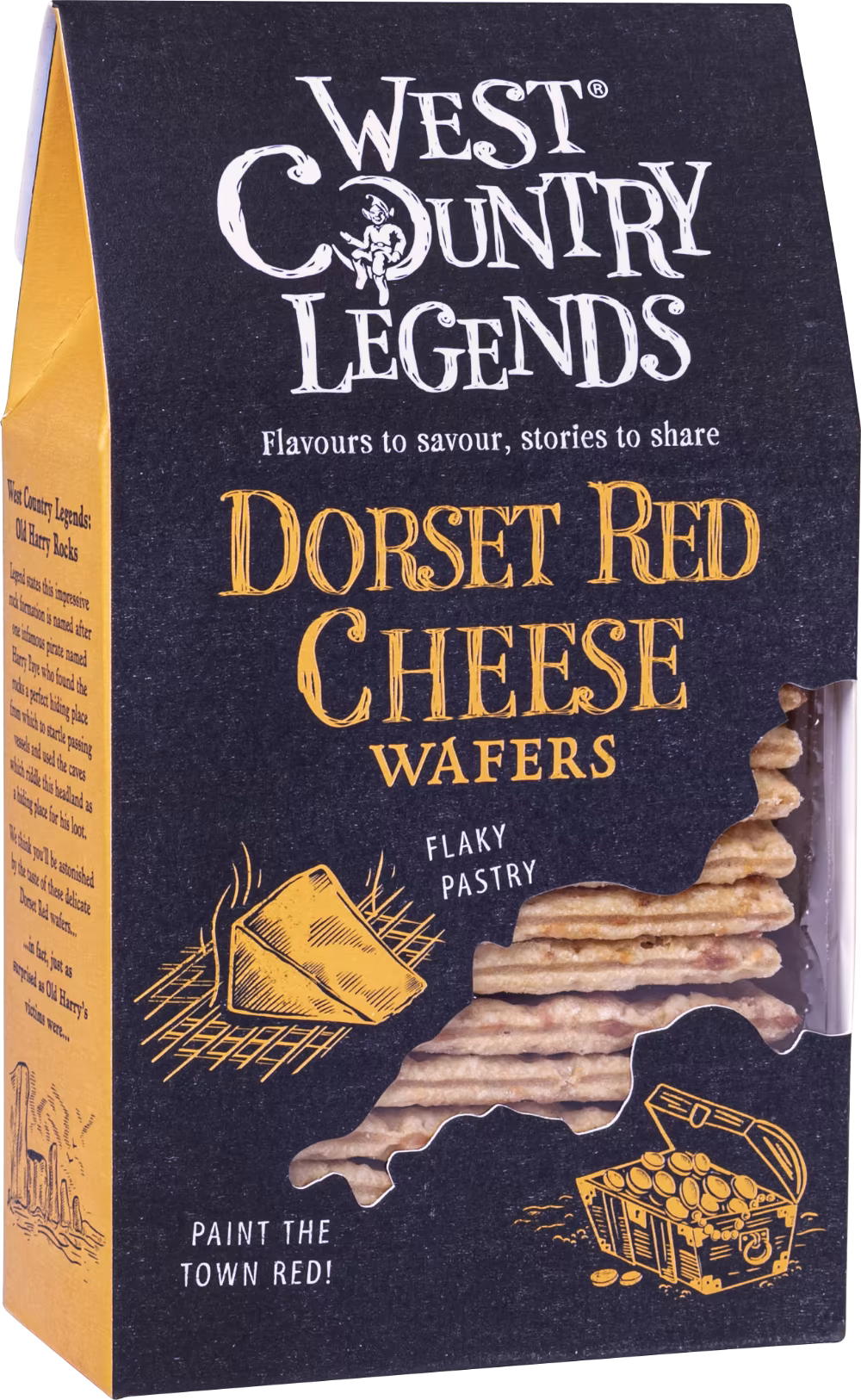 WEST COUNTRY LEGENDS Dorset Red Cheese Wafers 80g