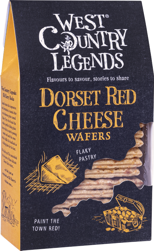 WEST COUNTRY LEGENDS Dorset Red Cheese Wafers 80g
