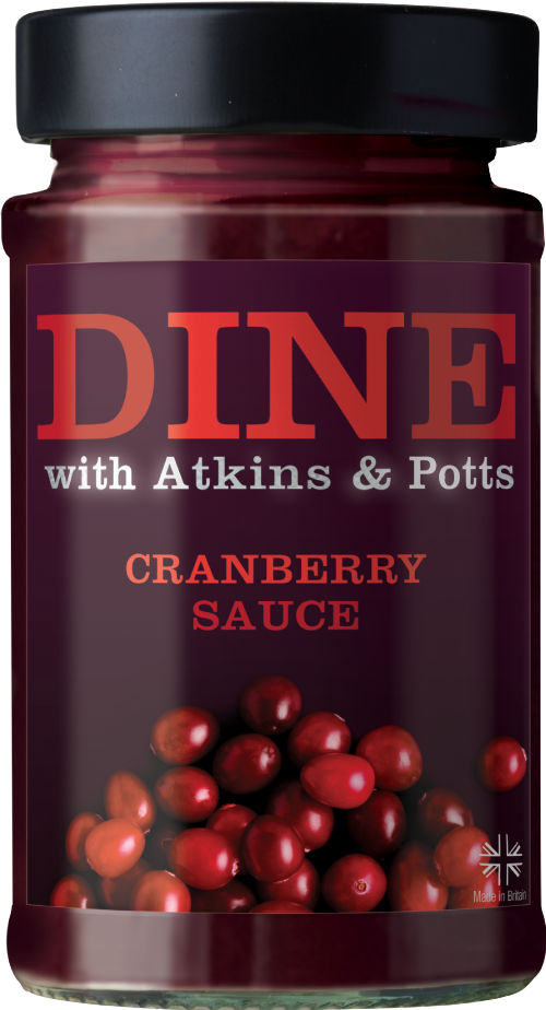 ATKINS & POTTS Cranberry Sauce 195g