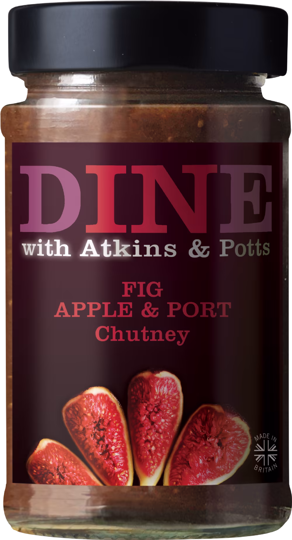 DINE Fig, Apple & Port Chutney 220g
