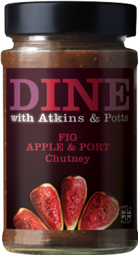 DINE Fig, Apple & Port Chutney 220g