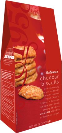 BUITEMAN Cheddar Biscuits 75g