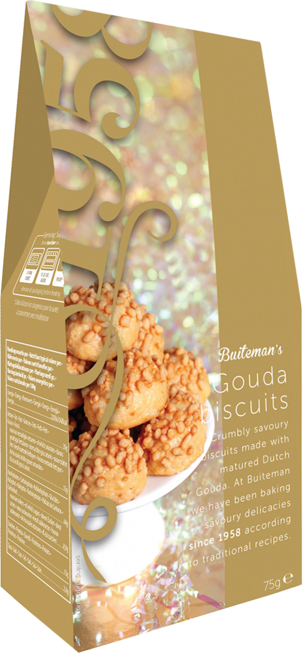Buiteman Gouda Biscuits 75g