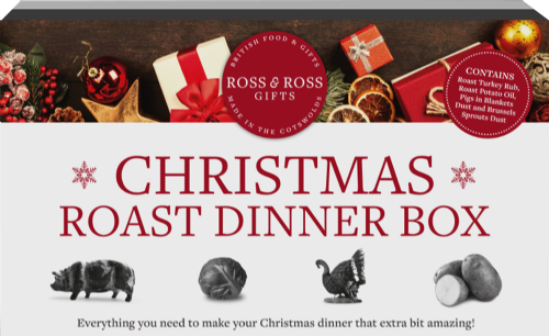 ROSS & ROSS Christmas Roast Dinner Box (3x50g,1x250ml)